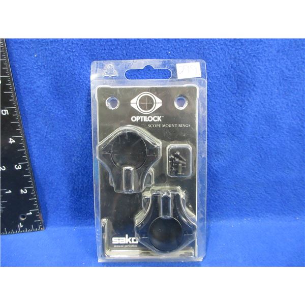 NEW - Sako Optilock 1" High Scope Rings