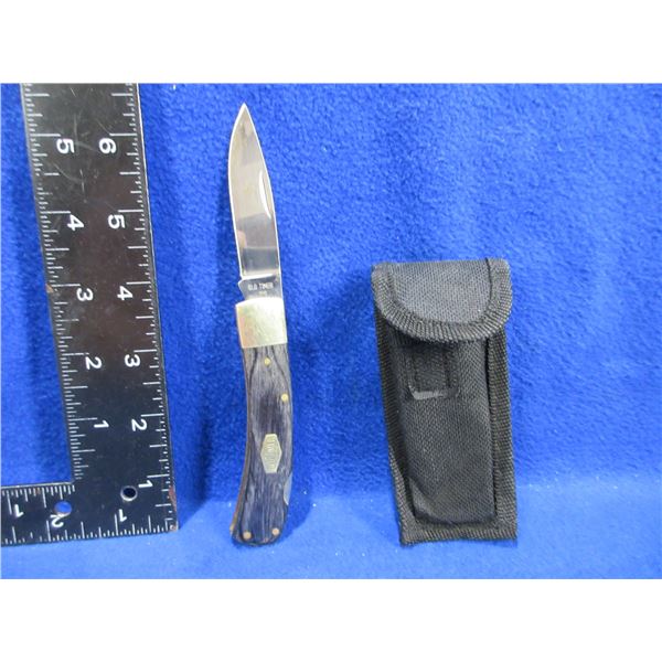 Schrade Old Timer Folding Blade Lock Knife 50TH D2