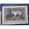 Image 1 : Alan M. Hunt Framed Print "Out From Cover - White Tiger"