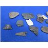 Image 2 : 15 Native American Arrowheads (Chips and Pieces)