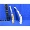 Image 1 : 2 Hoof Knives with Antler Handles