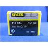 Image 2 : 416 Cal. .416" 350gr Mag Tip Speer Bullets - Box of 46