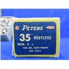 Image 2 : Collector Ammo - 35 Win. 180gr SP Peters Cartridges