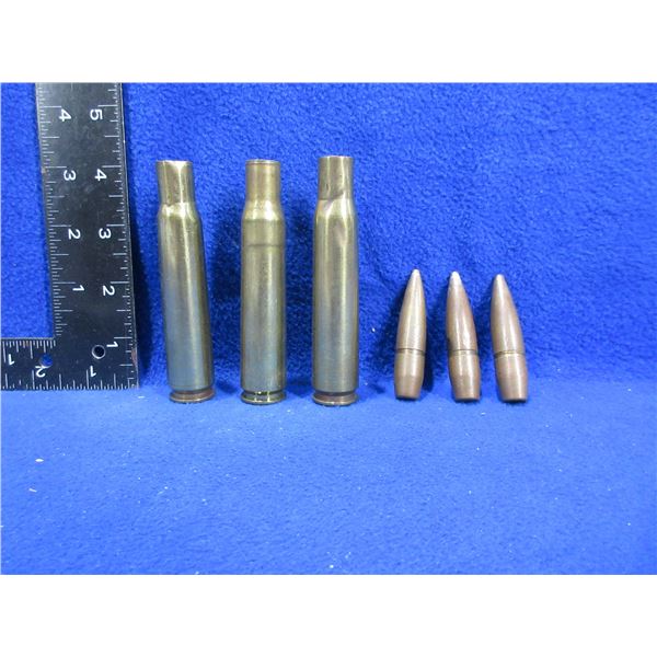 Brass and Bullets Only - 50 BMG Unprimed