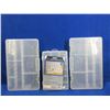 Image 1 : 3 Plastic Storage Containers with Dividers