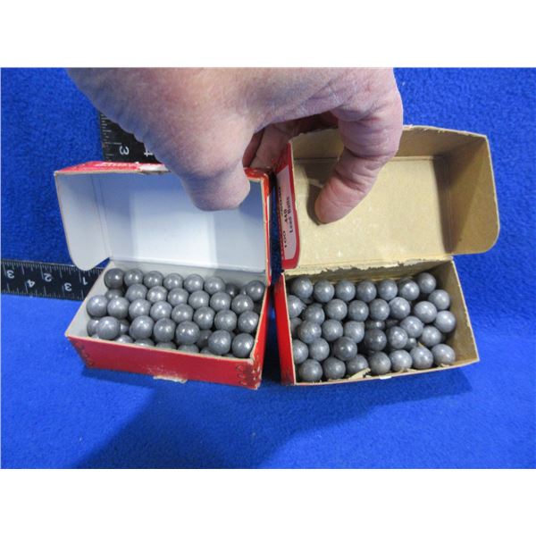 .440" Hornady Lead Balls - Box of 100, Box of 70