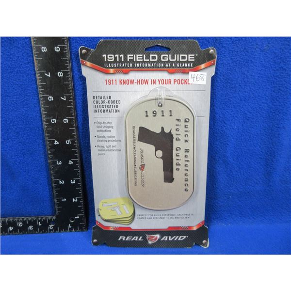 NEW - Real Avid 1911 Quick Reference Field Guide