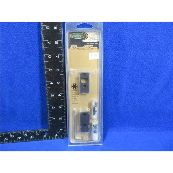 NEW - Weaver Grand Slam 2 Piece Dovetail Bases # 48903