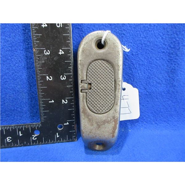 Steel Cupped Buttplate with Trap Door