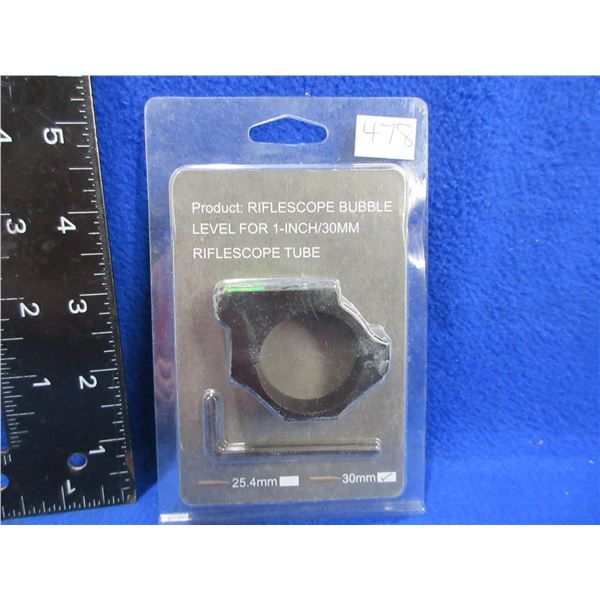 NEW - 30MM Riflescope Bubble Level with Compass