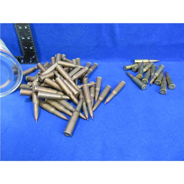 7.62X54R Military Cartridges - Bag of 12, Tin of 53