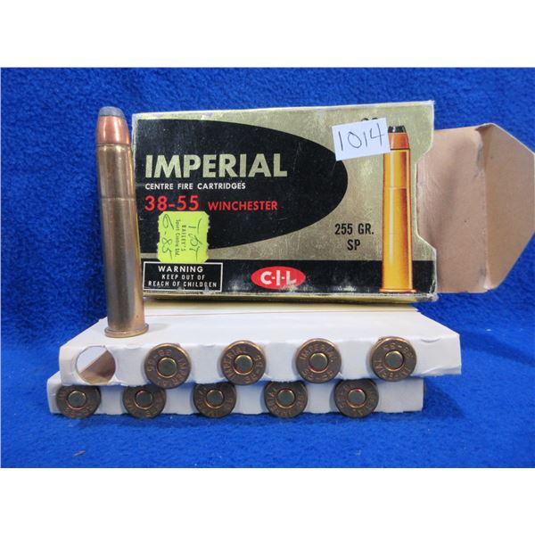 38-55 Win. 255gr SP CIL Imperial Cartridges - Box of 20