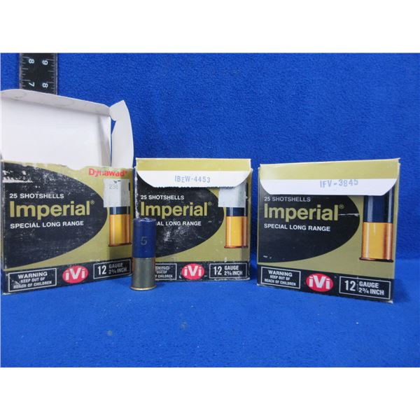 12 Ga. 2 3/4" 5 Shot Imperial Shotshells