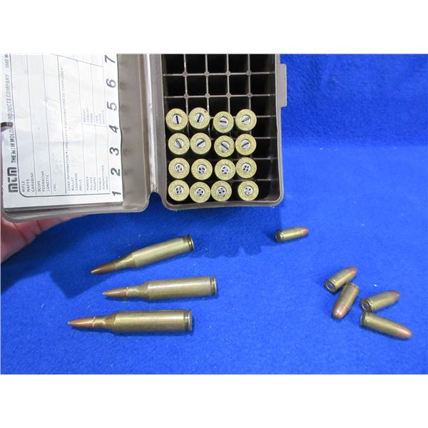 Lot of Mixed Cartridges - 30-06, 243 Win., 32 Auto