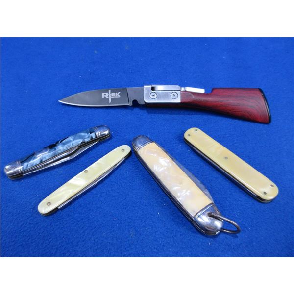 5 Folding Pocket Knives