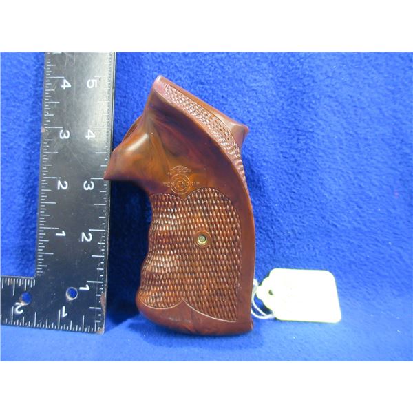 Fitz Ten-O-Grip Colt Python Grips with Screw - Officer Model