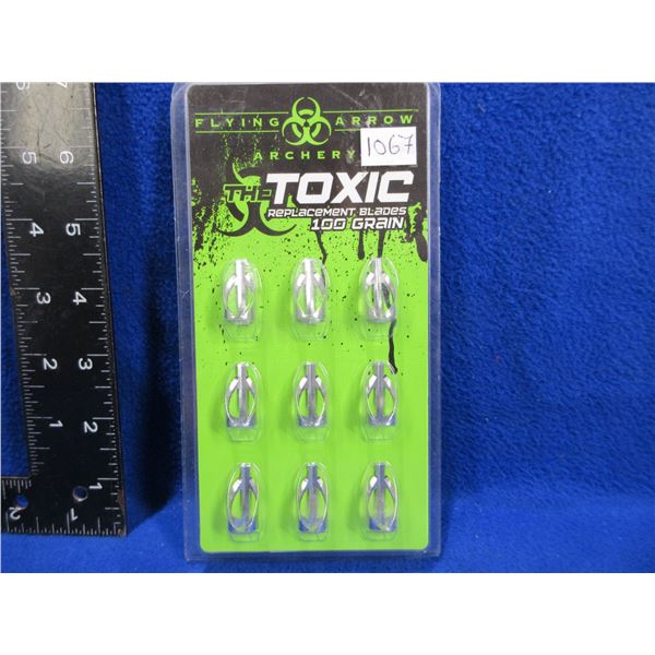 NEW - Flying Arrow Archery Toxic Replacement Blades