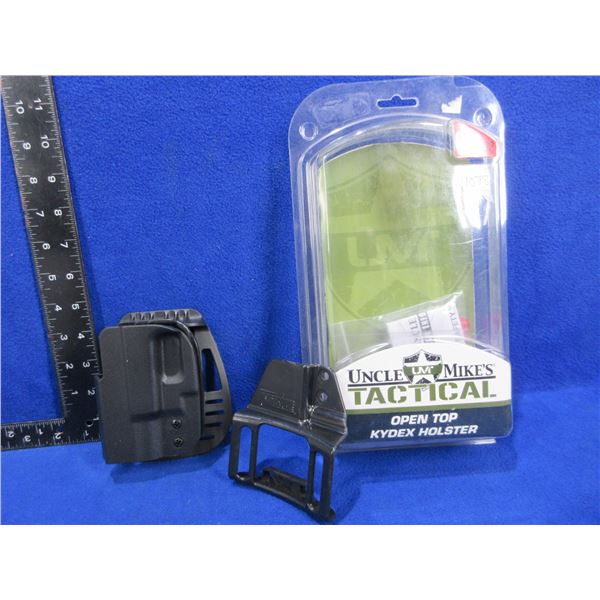 NEW - Uncle Mike's Tactical Kydex Open Top Holster