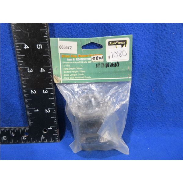 TufForce 1" Aluminum Offset Ring - Weaver/Picatinny