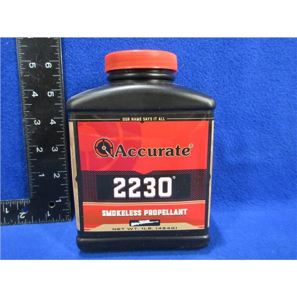 NEW - Accurate 2230 Smokeless Powder - 1 lb Tub