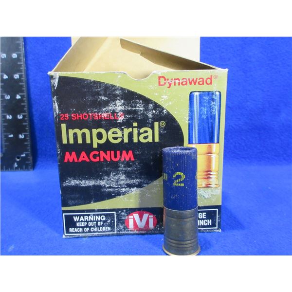 12 Ga. 2 3/4" 2 Shot Imperial Shotshells - Box of 25