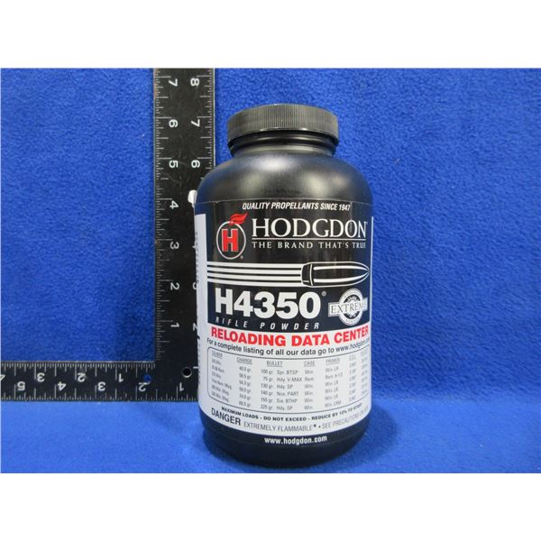 Hodgdon H4350 Rifle Powder - Sealed 1 lb Tub