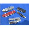Image 1 : 4 Folding Pocket Knives and a Multi-Tool Plier