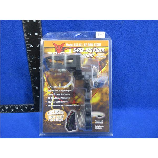 NEW - 30-06 Outdoors 5 Pin .019 Fiber Bow Sight