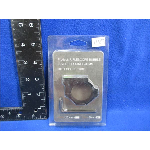 NEW - 30MM Riflescope Bubble Level with Compass