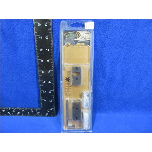 NEW - Weaver Grand Slam 2 Piece Dovetail Bases # 48906