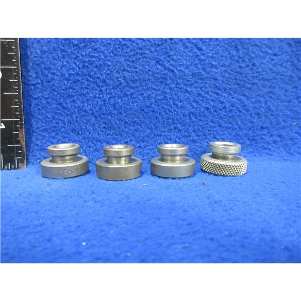 4 Shell Holders - RCBS #'s 6, 16, 18 and Redding MU-1