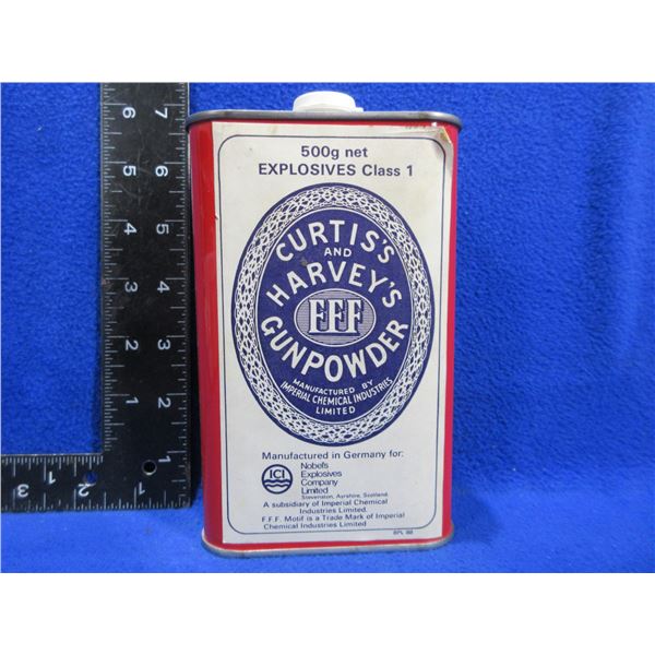 Curtis's and Harvey's FFF Gunpowder in Collector Tin