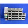 Image 1 : 24 Stacking Storage Containers (Parts Bins) & 3 Tins