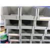 Image 2 : 24 Stacking Storage Containers (Parts Bins) & 3 Tins