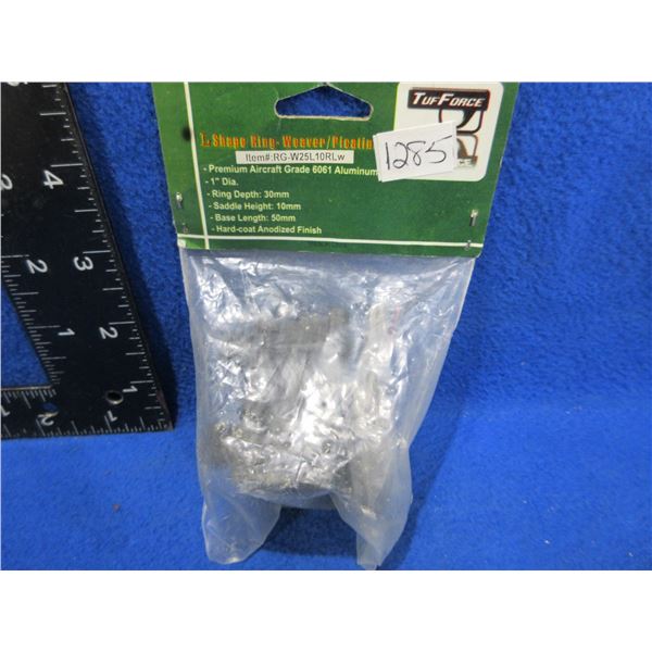 TufForce 1" Aluminum L-Shape Ring - Weaver/Picatinny