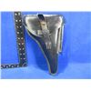 Image 1 : Leather Holster - Appears to be German P38 - Right Hand