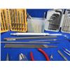 Image 5 : Lot of Misc. Tools - Drill Bits, Allan Keys, Bore Light, Etc.