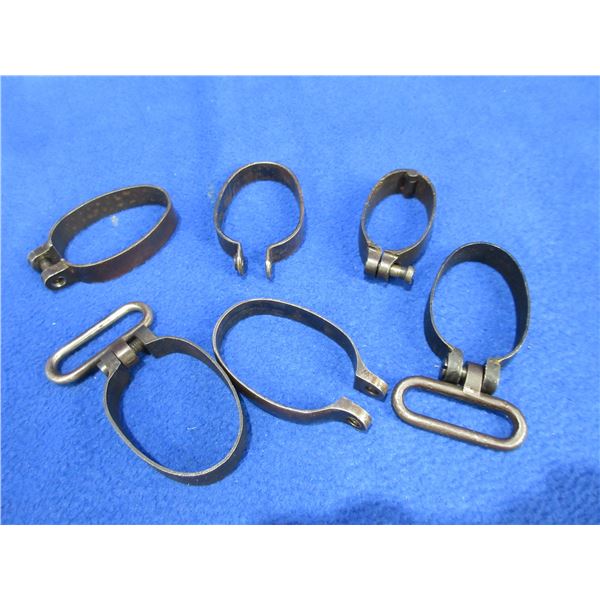 6 Barrel Bands - Appear to be Lee Enfield