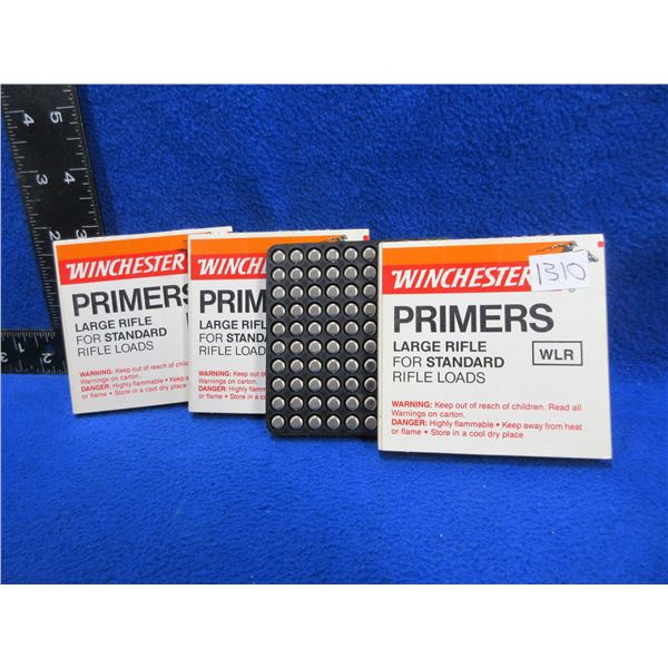 Winchester WLR Large Rifle Primers - 3 Boxes of 100