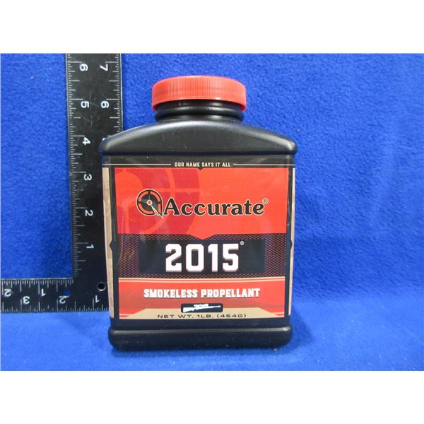 NEW - Accurate 2015 Smokeless Powder - 1 lb Tub