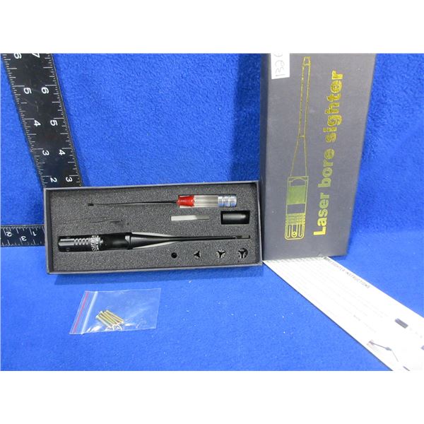 NEW - Accurate Laser Bore Sighter Kit for .22 to .50 Cal.