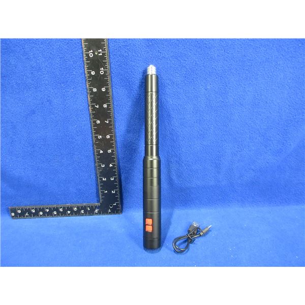 NEW - Telescopic Baton with Flashlight and Lighter