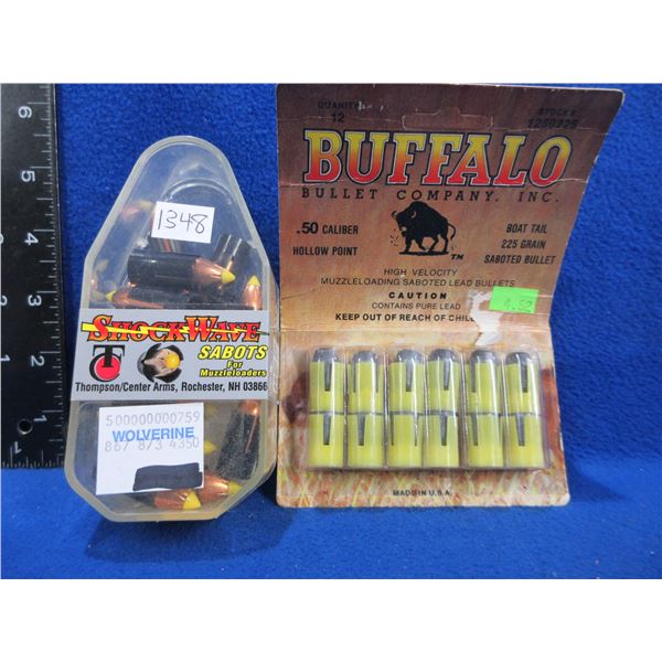 50 Cal. Sabot Thompson/Center and Buffalo Bullets