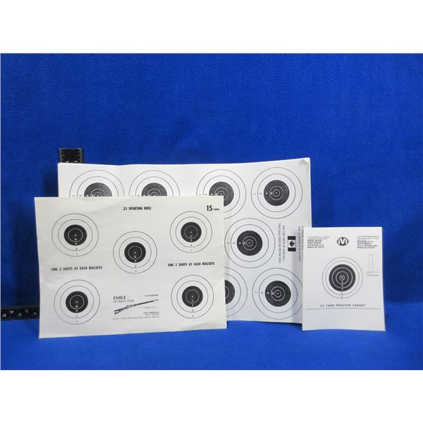 Lot of Over 100 Misc. Targets - 11" x 8 1/2" and 17" x 11"