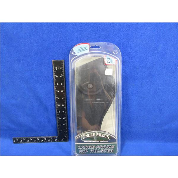 Uncle Mikes Large-Frame Hip Holster - Size 53, Left Hand