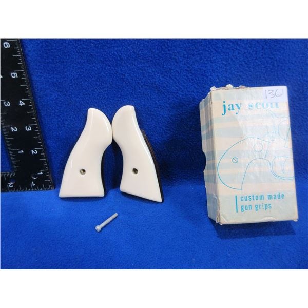 Jay Scott Custom Made Grips - Official Police Colt Mark III