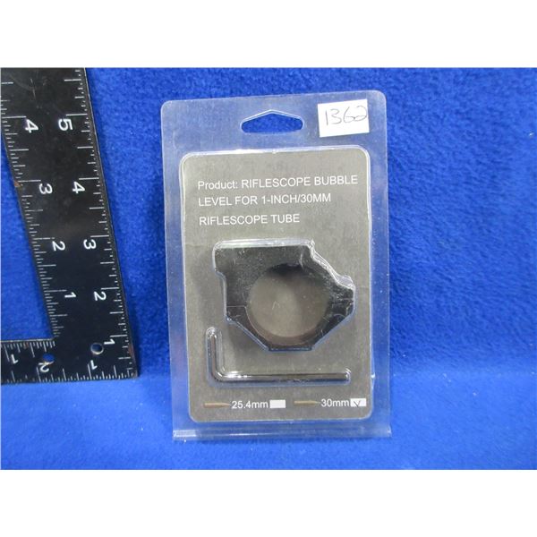 NEW - 30MM Riflescope Bubble Level with Compass