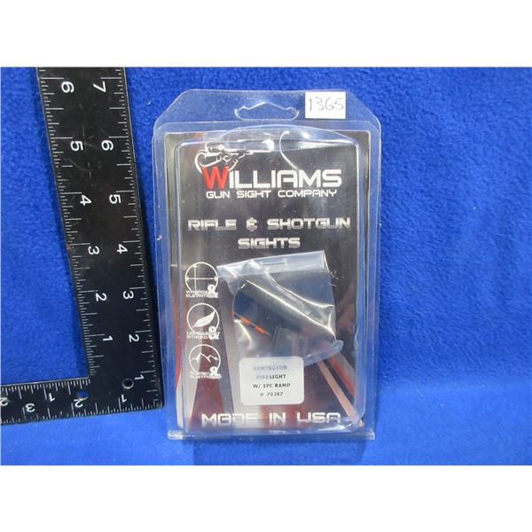 NEW - Williams Remington Fire Sight with 1 Piece Ramp