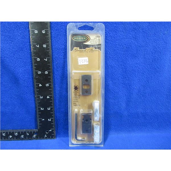 NEW - Weaver Grand Slam 2 Piece Dovetail Bases