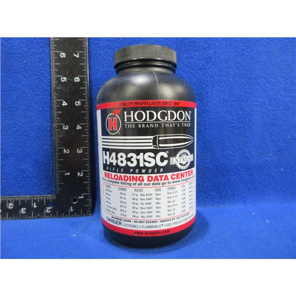 NEW - Hodgdon H4831SC Rifle Powder - 1 lb Tub